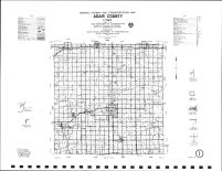 Adair County Highway Map, Guthrie County 1989